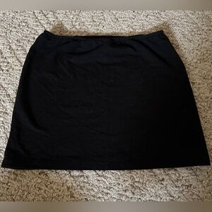 Edikted Black Mini Skirt